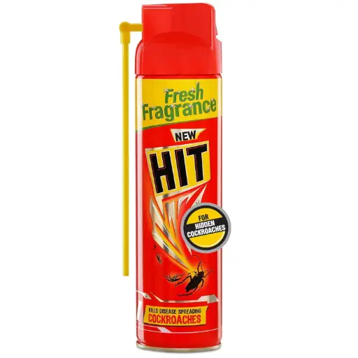HIT Crawling Insect Killer Spray – 200ml | Deep Reach Nozzle | Instant Kill for Cockroaches & Ants