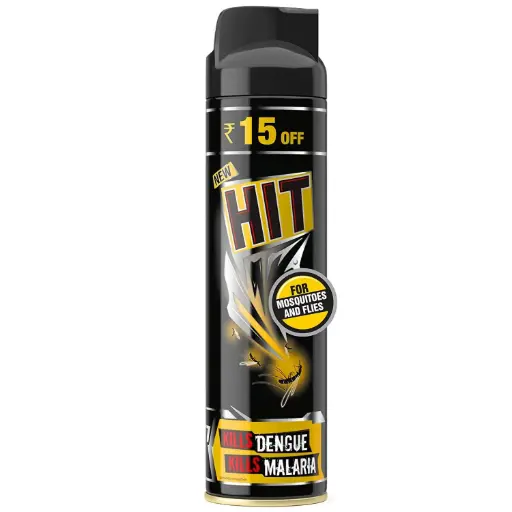 HIT Flying Insect Killer Spray – 200ml | Lime Fragrance | Instant Kill for Mosquitoes & Flies