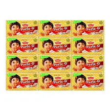 Parle-G Glucose Biscuits – 45g × 12 Packs | Classic Taste | Value Combo for Home & Travel