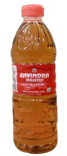Ravindra Brand Kachchi Ghani Mustard Oil