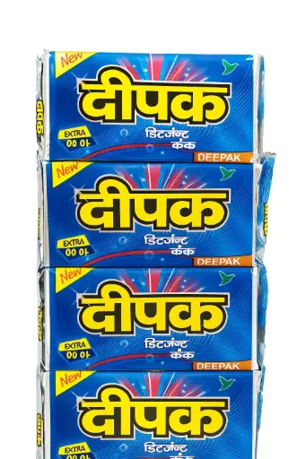 Deepak Detergent Cake (230g, Pack of 6) Powerful Stain Removal & Long-Lasting Freshness