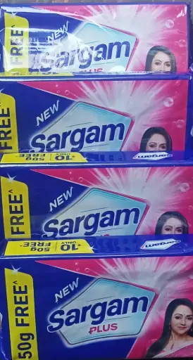 Sargam Plus 240g (Pack of 6) – Powerful Cleaning for Bright & Fresh Clothes